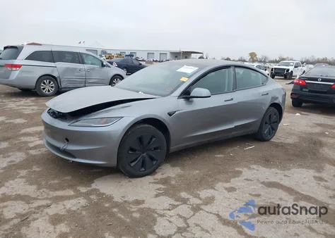 2025 Tesla Model 3 Long Range All-Wheel Drive from USA, damaged, VIN 5YJ3E1EB3SF898502